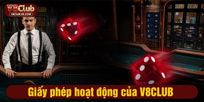 Giấy phép hoạt động của V8CLUB