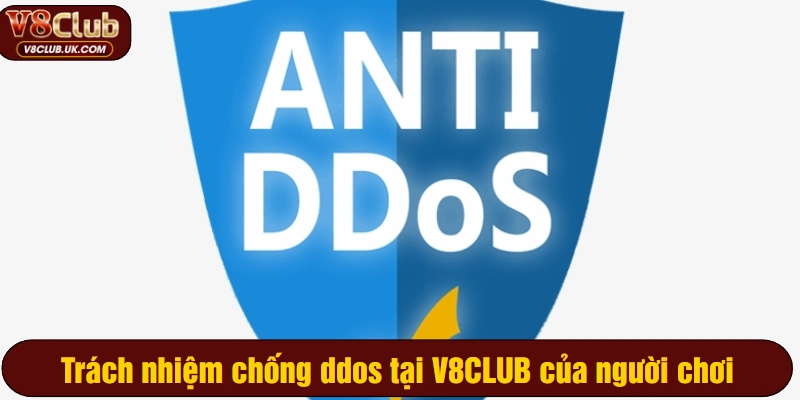 Trách nhiệm chống ddos tại V8CLUB của người chơi