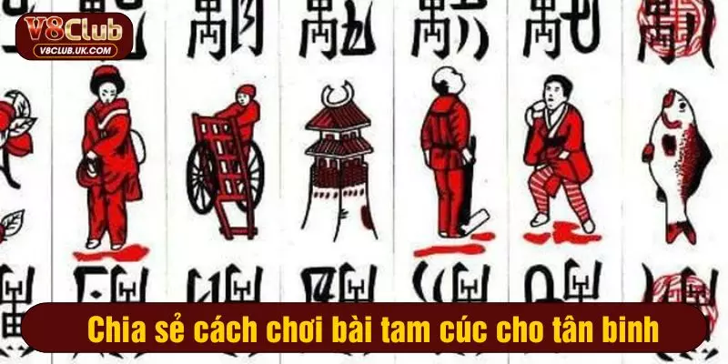 Chia sẻ cách chơi bài tam cúc cho tân binh