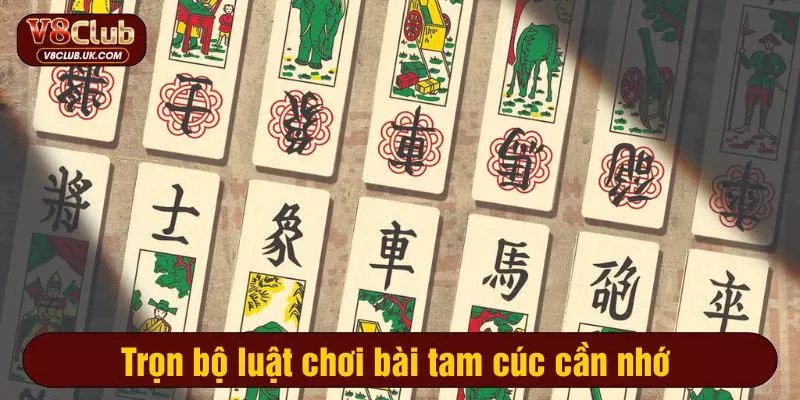 Trọn bộ luật chơi bài tam cúc cần nhớ